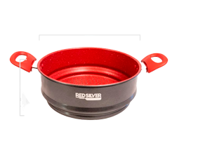 Medidas da Vaporizador 24cm RedSilver